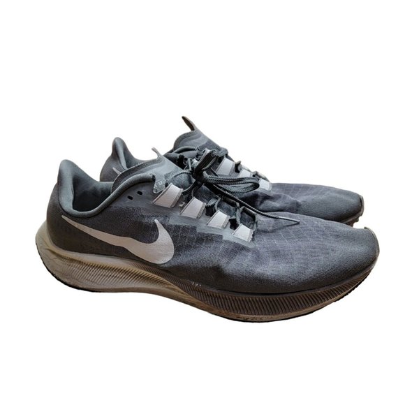 Nike Air Zoom Pegasus 37 Gray Running Shoes Men Size 12 Sneakers BQ9646-009 main image 8